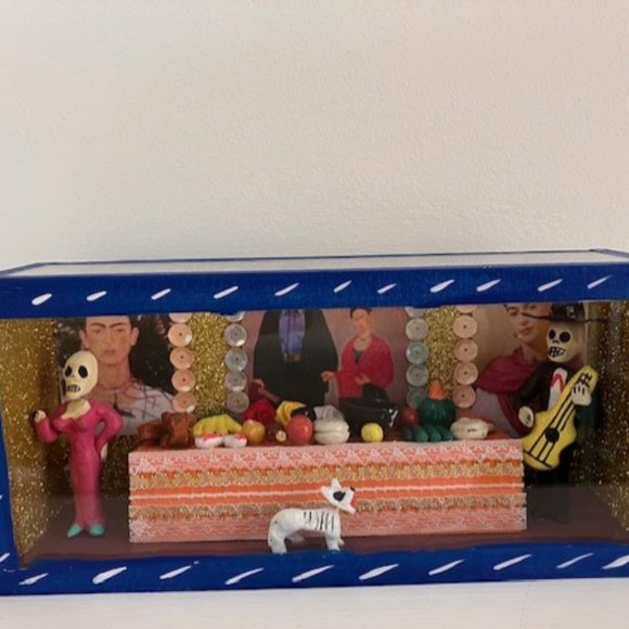 Other - Handcrafted Diorama 'Day of the Dead' Frida Kahlo and Diego Rivera